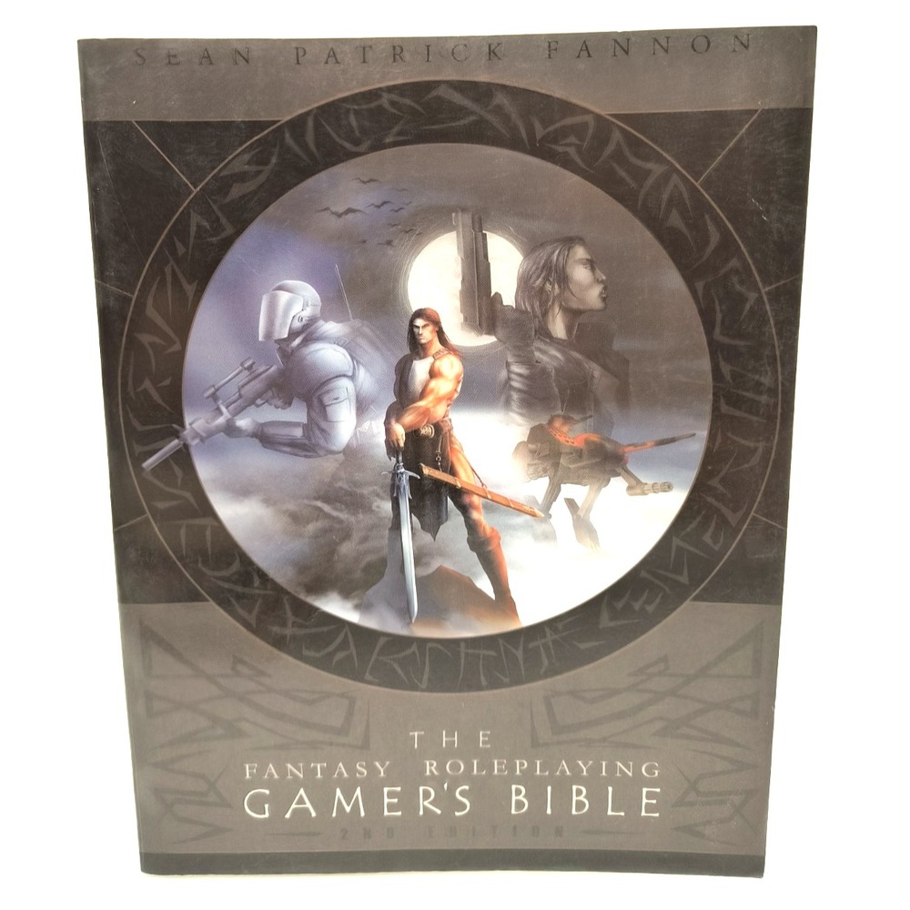 Prima Fantasy Roleplaying Gamer's Bible Book OS Black Good 2nd Edition RPG Guide
